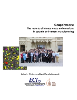 Paperback Geopolymers: The route to eliminate waste and emissions in ceramic and cement manufacturing Book