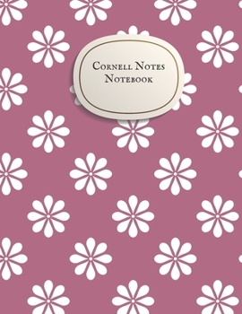 Cornell Notes Notebook: 8.5x11 Beautiful Cornell Method Book with 150 pages for University Level Note Taking