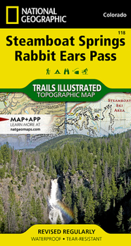 Map Steamboat Springs, Rabbit Ears Pass Map Book