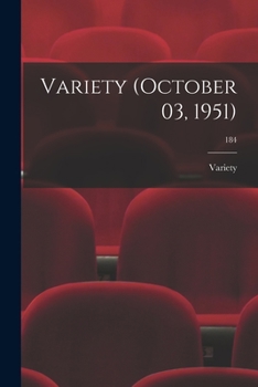 Paperback Variety (October 03, 1951); 184 Book