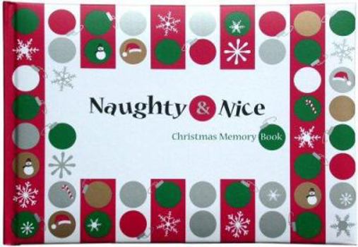 Spiral-bound Naughty & Nice Christmas Memories Book