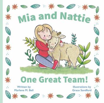 Hardcover Mia and Nattie One Great Team Book