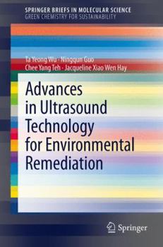 Paperback Advances in Ultrasound Technology for Environmental Remediation Book