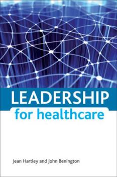 Paperback Leadership for Healthcare Book