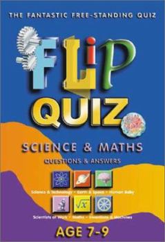 Spiral-bound Science and Maths Age 79: Flip Quiz: Questions & Answers Book