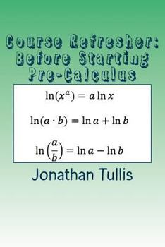 Paperback Course Refresher: Pre-Calculus Book