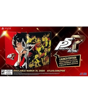 Video Game Persona 5 Royal-Steelbook Launch Edition-Nla Book