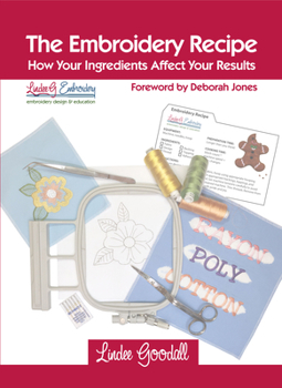 Paperback The Embroidery Recipe: How Your Ingredients Affect Your Results Book