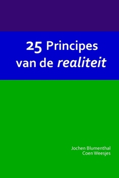 Paperback 25 Principes van de realiteit [Dutch] Book