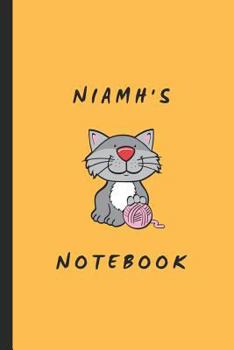 Niamh's Notebook : Personalised Notepad for a Girl Named Niamh