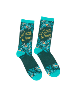 Misc. Puffin in Bloom: Little Women Socks - Large Book