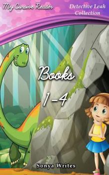 Paperback My Cursive Reader: Detective Leah Books 1-4 Book