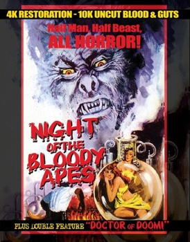 Blu-ray Night of the Bloody Apes Book