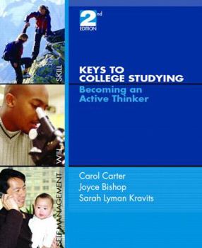 Paperback Keys to College Studying: Becoming an Active Thinker Book