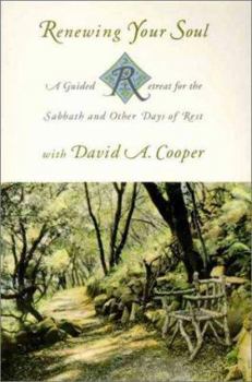 Paperback Renewing Your Soul: A Guided Retreat for the Sabbath and Other Days of Rest with David A. Cooper Book
