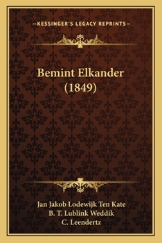 Paperback Bemint Elkander (1849) [German] Book