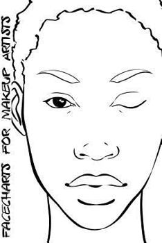 Paperback Facecharts for Makeup Artists: Sienna Book