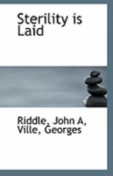 Paperback Sterility Is Laid Book