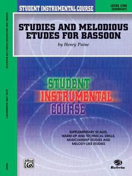 Paperback Student Instrumental Course Studies and Melodious Etudes for Bassoon: Level I Book