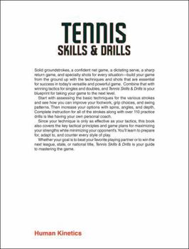 Paperback Tennis Skills & Drills Book