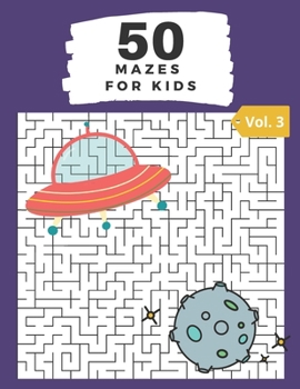 Paperback 50 Mazes for Kids Vol. 3 Book