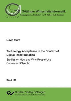 Paperback Technology Acceptance in the Context of Digital Transformation Book