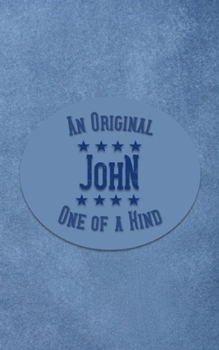 Paperback John: Personalized Writing Journal for Men Book