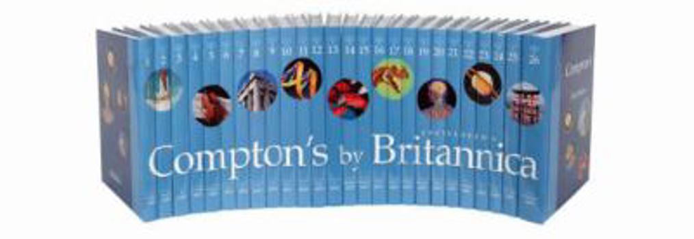 Hardcover Compton's by Encyclopedia Britannica Book