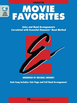 Paperback Essential Elements Movie Favorites - Conductor (Book/Online Audio) Book