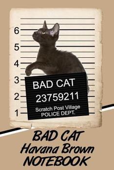 Bad Cat Havana Brown Notebook