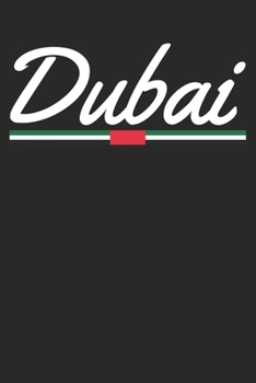 Paperback Notebook: Dubai Ruled 6x9 120 Pages Book