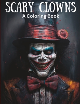 Paperback Scary Clowns Coloring Book