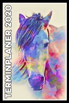 Terminplaner 2020: Jahresplaner von September 2019 bis Dezember 2020 mit Pferd - Planer mit 174 Seiten in wei� im Format A5 mit gl�nzendem Soft Cover.