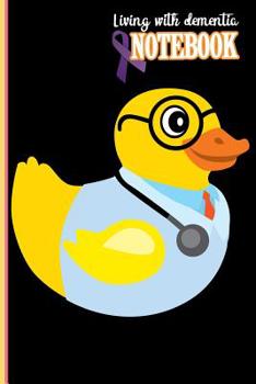 Paperback Living with dementia Notebook: Living with dementia and staying connected by writing in a notebook Book