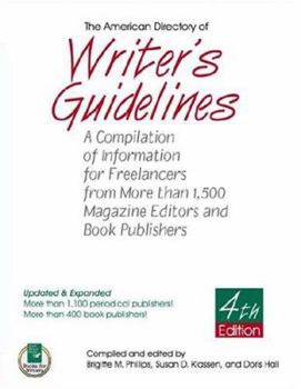 Paperback The American Directory of Writer's Guidelines 4th Edition Book