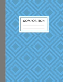 Paperback Composition Notebook: Large Wide Ruled Paper Composition Book (160 Pages, 80 Sheets) Letter Size (8.5 x 11 in) (22 x 28 cm) Book