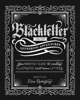 Paperback Vol 2 Blackletter Lettering Adventures Book