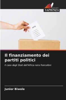 Paperback Il finanziamento dei partiti politici [Italian] Book