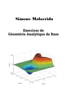 Paperback Exercices de Géométrie Analytique de Base [French] Book