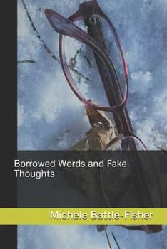 Paperback Borrowed Words and Fake Thoughts Book