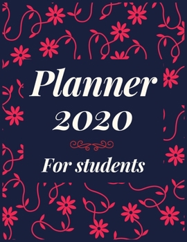 Paperback Planner 2020 for students: Jan 1, 2020 to Dec 31, 2020: Weekly & Monthly Planner + Calendar Views (2020 Pretty Simple Planners) Book