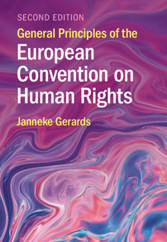 Hardcover General Principles of the European Convention on Human Rights Book