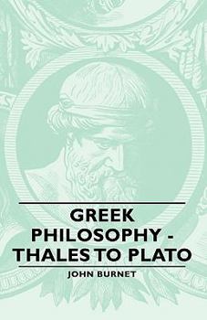 Greek Philosophy, Part 1