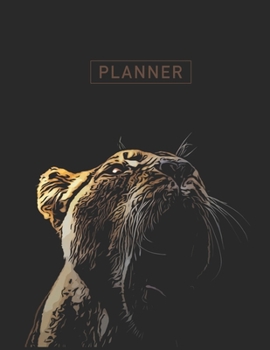 Planner: Tiger Panthera Tigris 2 Year Monthly Planner with Note Pages (24 Months) | Jan 2020 - Dec 2021 | Month Planning | Appointment Calendar Schedule | Plan Each Day, Set Goals & Get Stuff Done