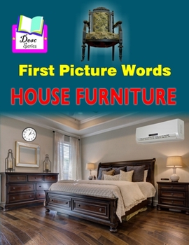 Paperback First Picture Words: House Furniture Book