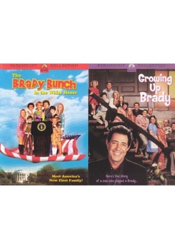 DVD The Brady Bunch In The White House / Growing Up Brady Book