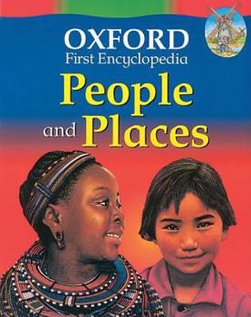Paperback People and Places (Oxford First Encyclopaedia) Book