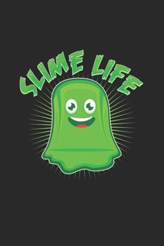 Slime life: 6x9 Slime | dotgrid | dot grid paper | notebook | notes