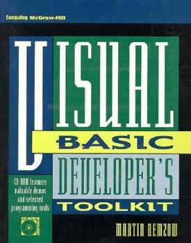 Paperback Visual Basic Developer's Toolkit: Performance Optimization, Rapid Application Development, Debugging, and Distribution Book