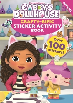 Paperback Orchard Books DreamWorks Gabbys Dollhouse Crafty-Rific Sticker Activity Book. Book